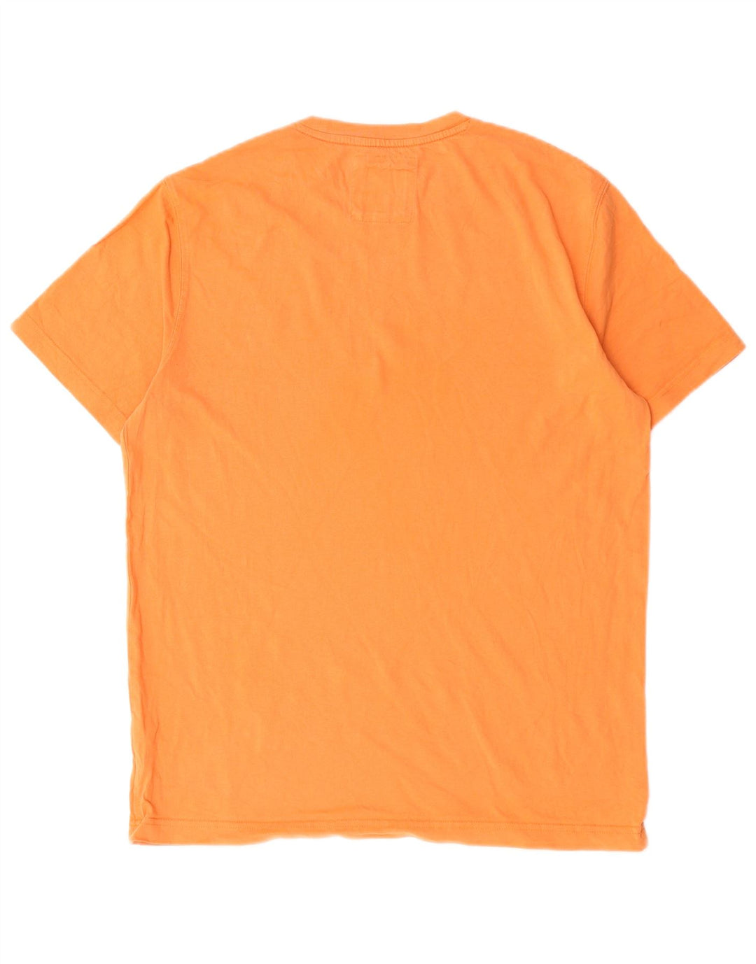 Crew Clothing T-Shirt Homme Coton Orange Moyen