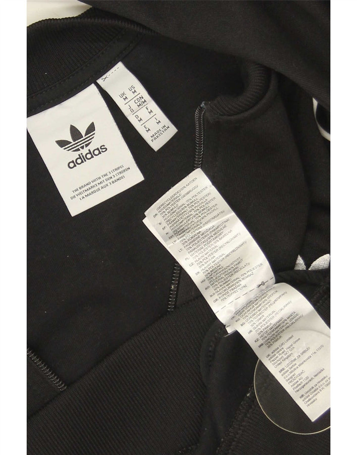 Adidas Veste de survêtement pour homme Noir moyen Polyester