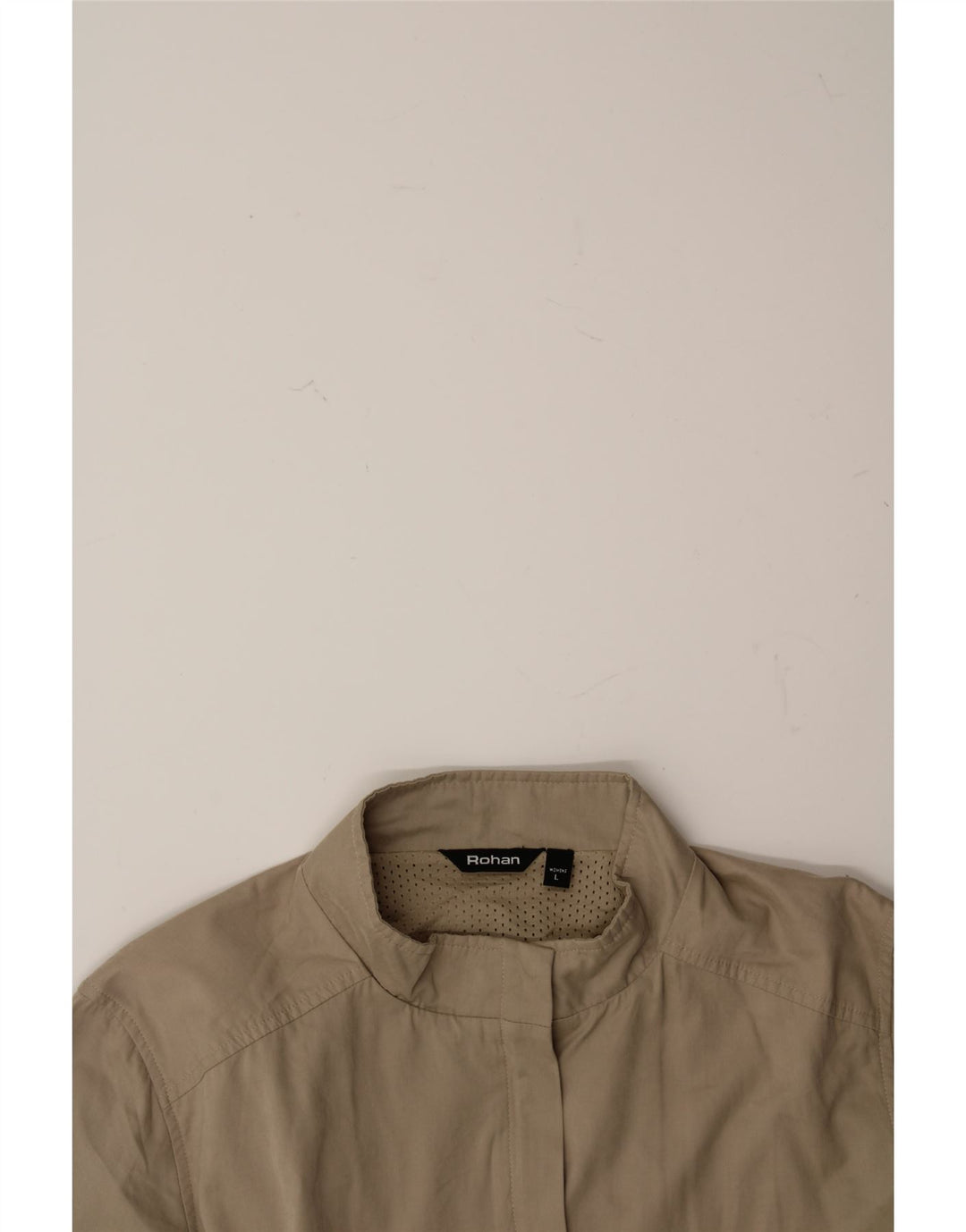 ROHAN Womens Bomber Jacket UK 16 Large Beige Polyester Vintage Rohan and Second-Hand Rohan from Messina Hembry 