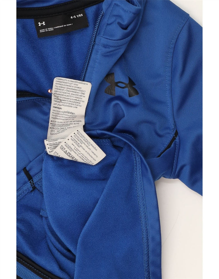 Under Armour Veste de survêtement garçon 4-5 ans Bleu Polyester