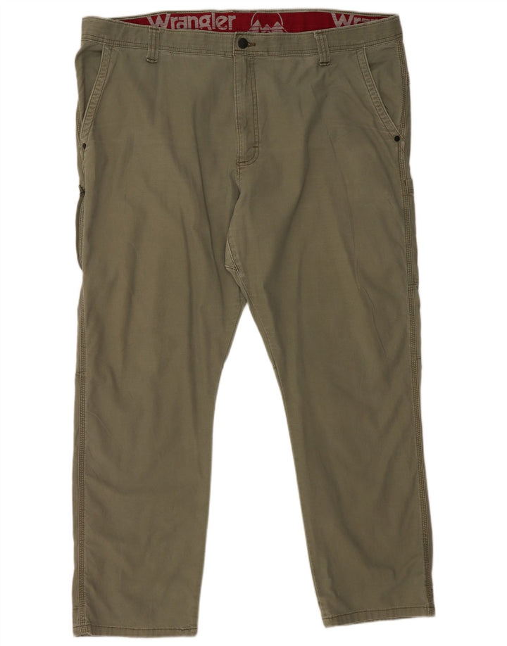 WRANGLER Pantalon Cargo Droit Homme W44 L30 Coton Kaki