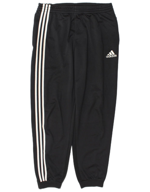 Adidas Pantalon de survêtement pour homme UK 40/42 Medium Noir Polyester