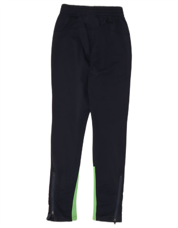 UMBRO Pantalon de Survêtement Garçon 9-10 Ans Small Bleu Marine Colourblock