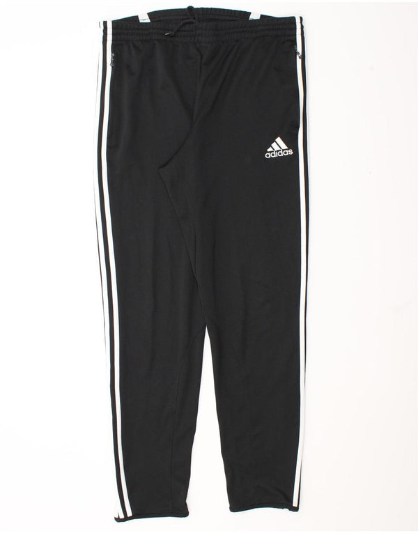 Adidas Pantalon de survêtement pour homme XL Noir Colorblock Polyester