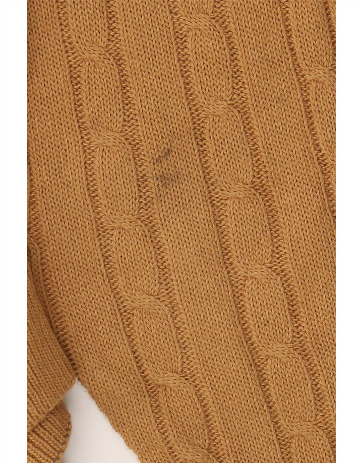 Herman Pull Col V Homme XL Marron Coton