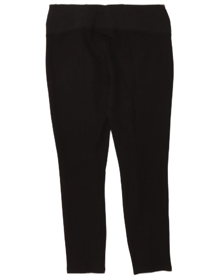 Zara Womens Crop Leggings UK 16 Grand Noir