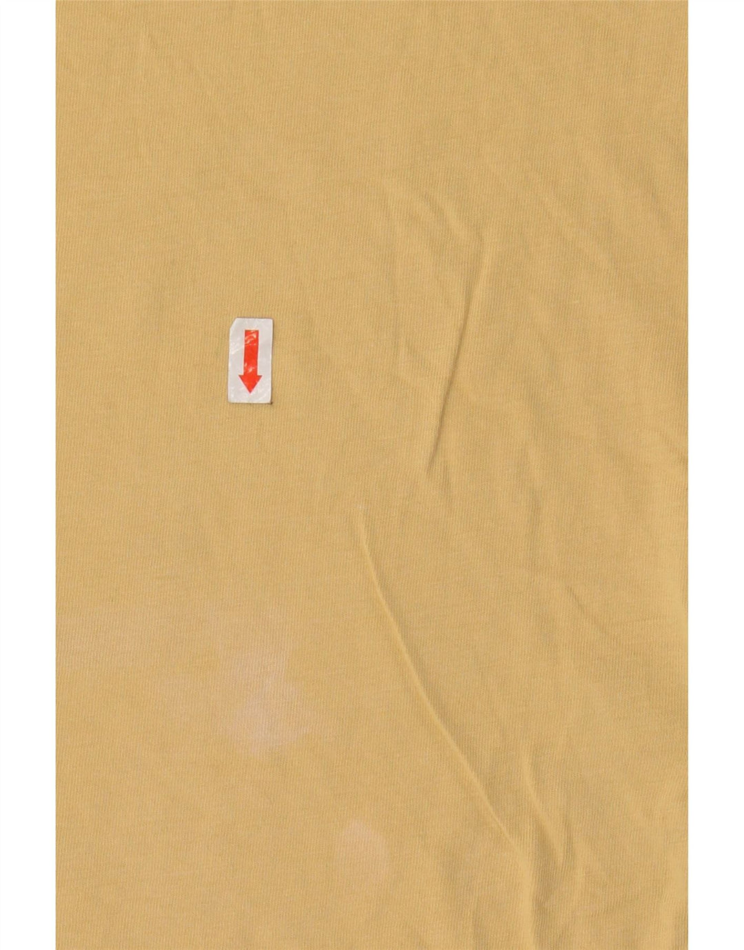 VANS T-shirt graphique coupe classique pour homme, jaune moyen, en coton