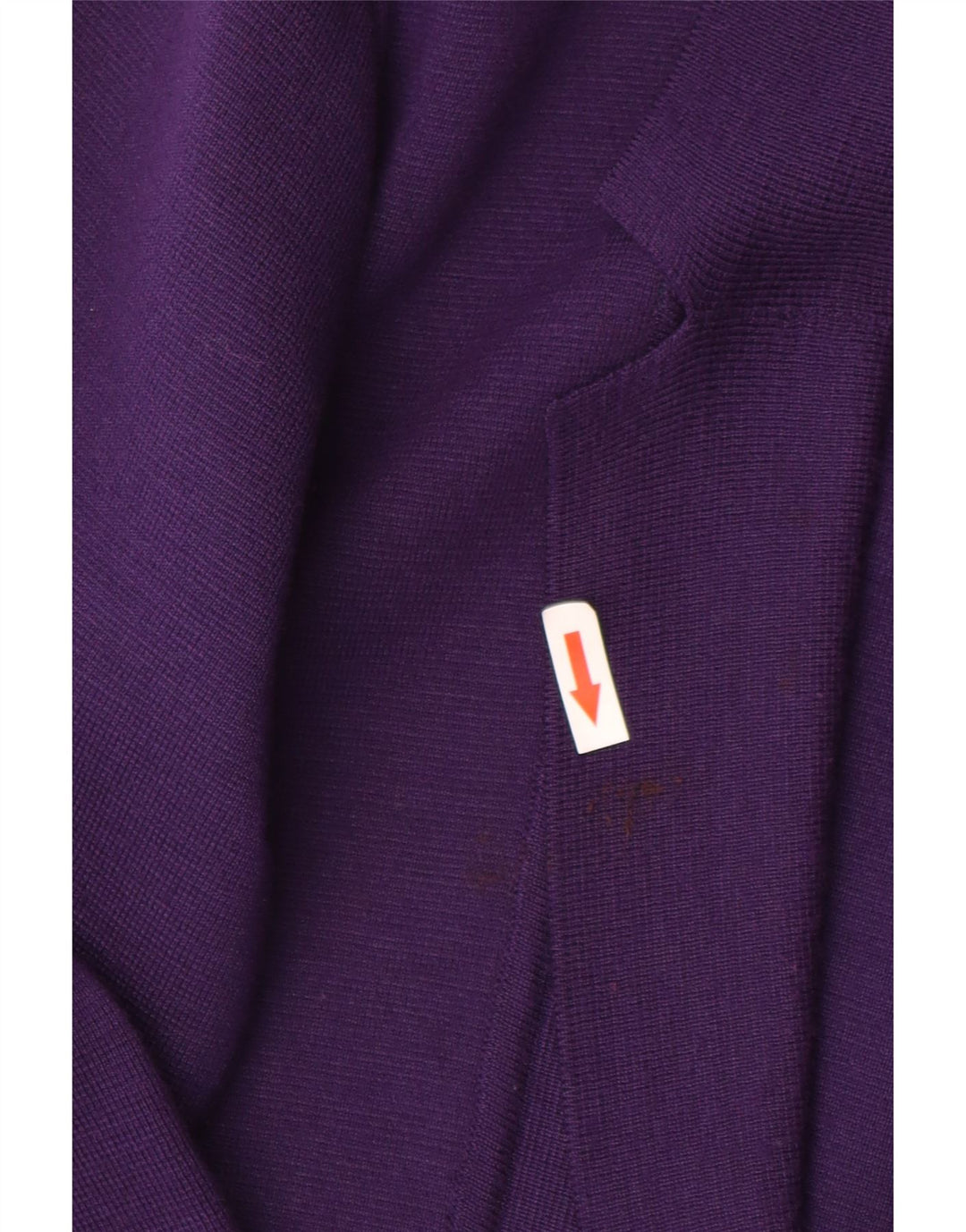 vintage Femme 3 Bouton Blazer Veste UK 10 Petit Violet