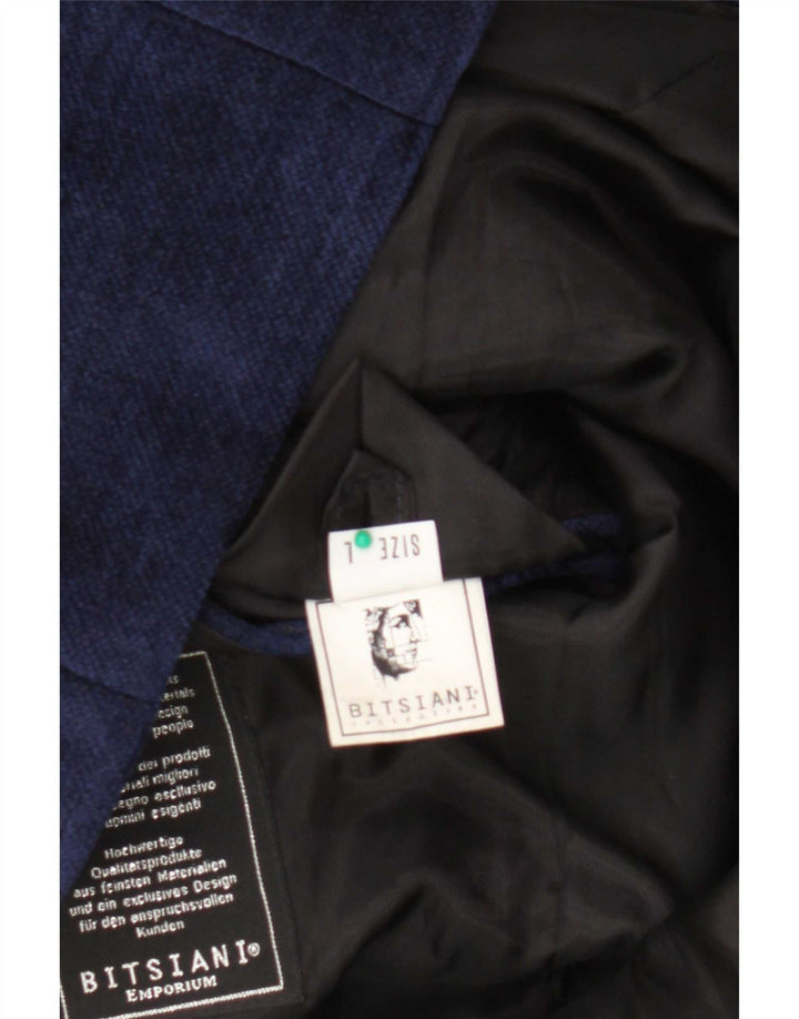 vintage Homme 4 Bouton Blazer Veste UK 40 Grand Bleu Marine