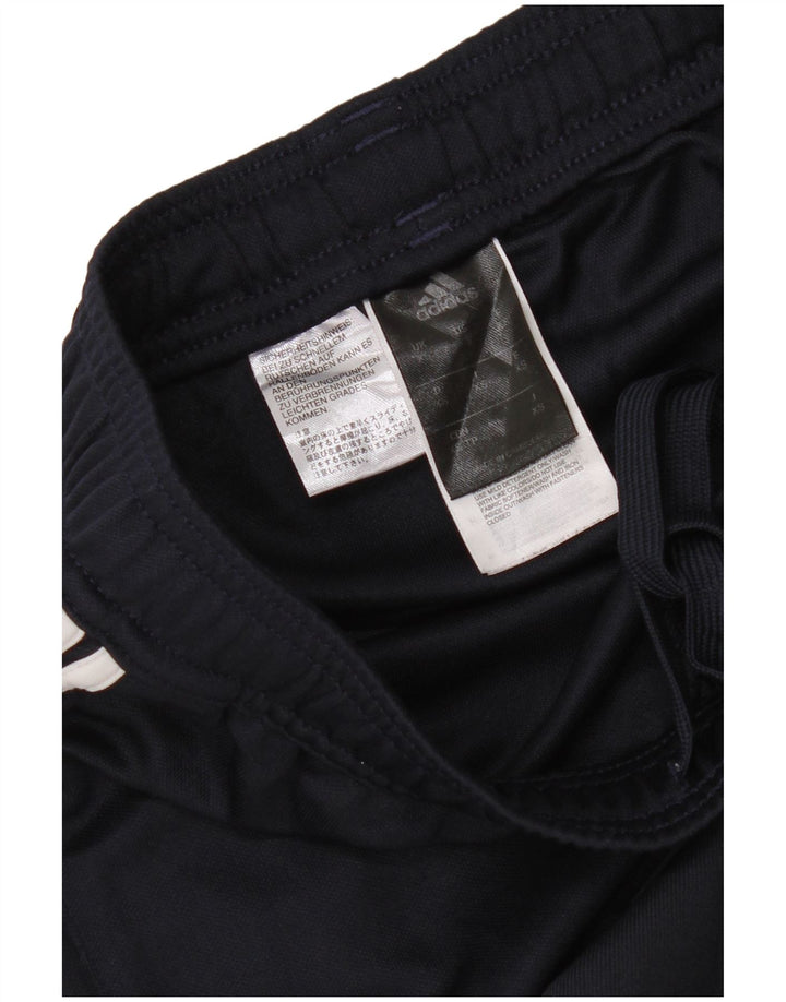 Adidas Pantalon de survêtement pour femme UK 4 XS Bleu marine Polyester