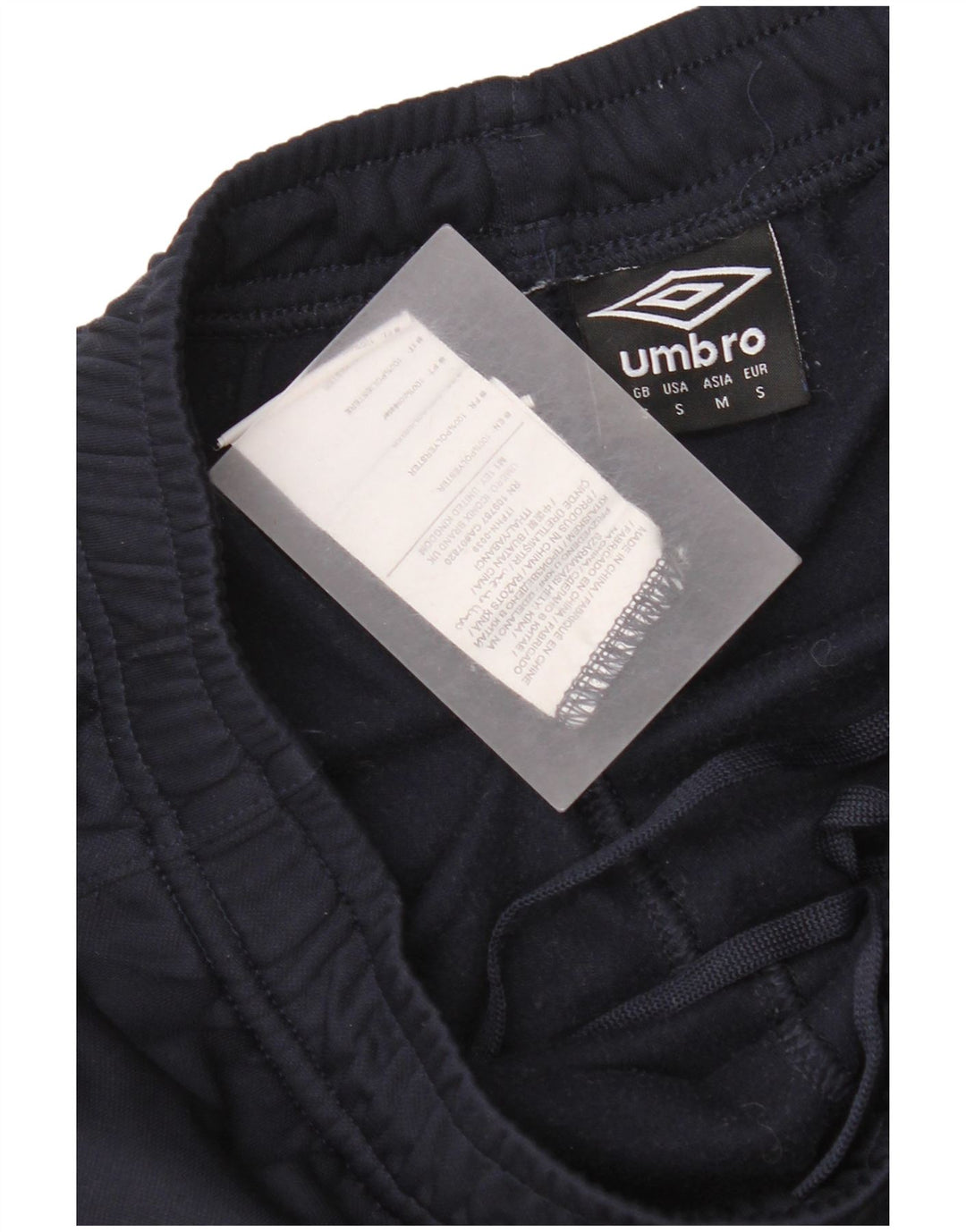 Umbro Pantalon de Survêtement Graphique Homme Joggers Petit Bleu Marine Polyester