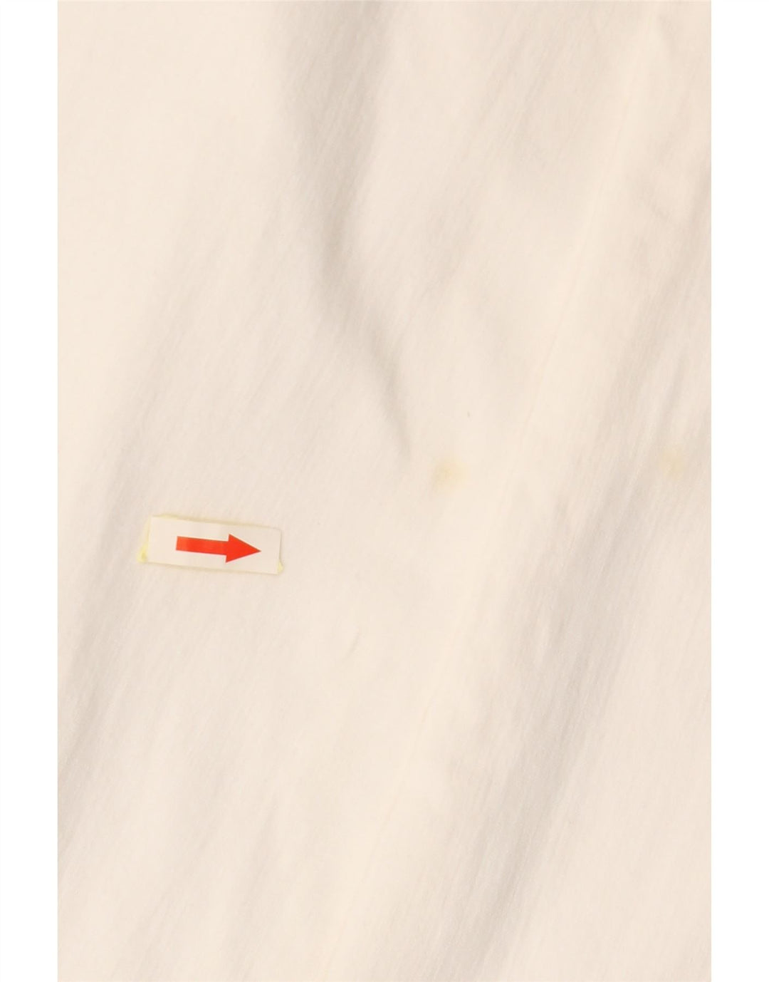 TRUSSARDI Pantalon décontracté droit pour homme IT 47 Small W31 L33 Blanc Coton