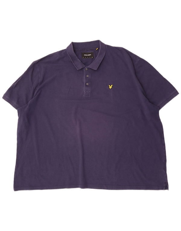 Lyle & Scott Polo Homme 5XL Bleu Marine Coton