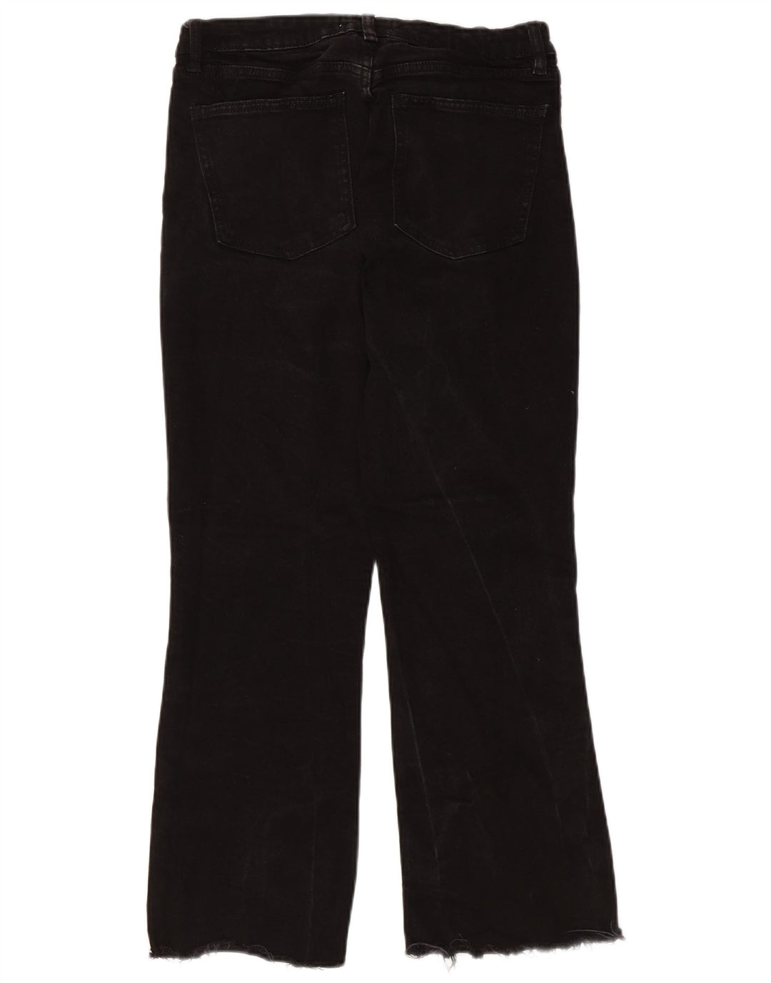 Jean Bootcut Femme ZARA EU 36 XS W26 L25 Noir