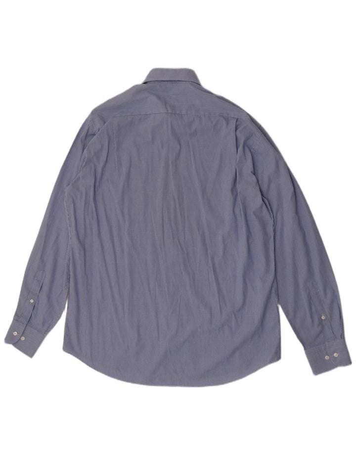 Hugo Boss Chemise Homme Taille 41 16 Grand Coton Vichy Bleu