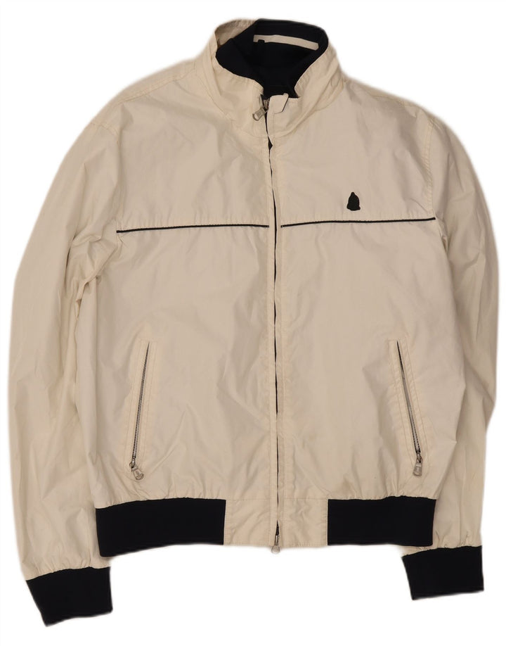 Marina Yachting Veste Bomber Homme UK 54 2XL Blanc Colorblock Polyester