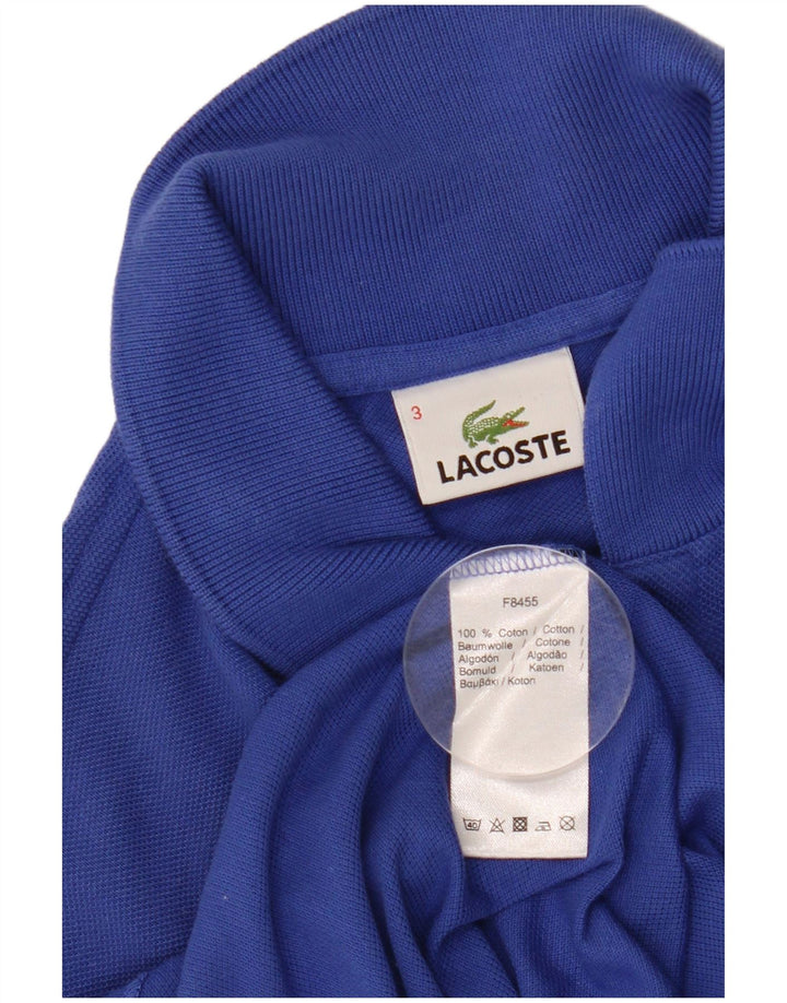 Lacoste Polo Homme Taille 3 Petit Bleu Coton