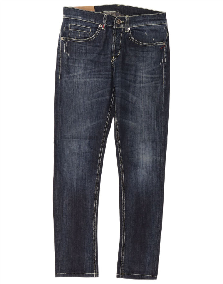 Dondup Jean Slim Homme W31 L30 Bleu Marine Coton