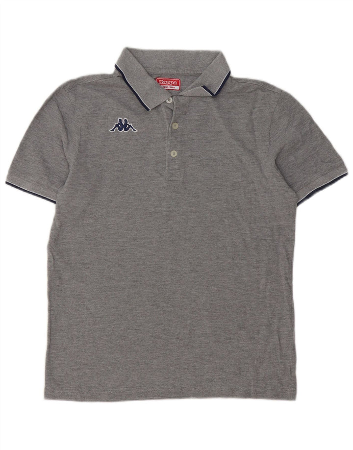 Kappa Polo Garçon 13-14 ans Gris Moyen Coton