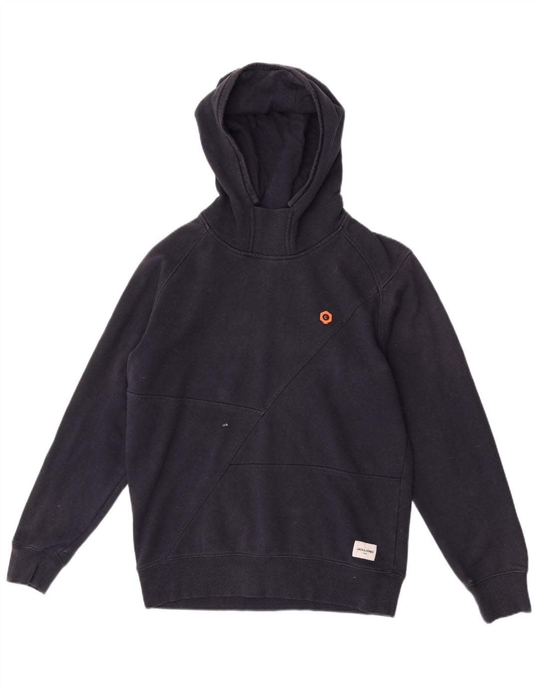 Jack & Jones Pull à Capuche Homme Bleu Marine Moyen Coton