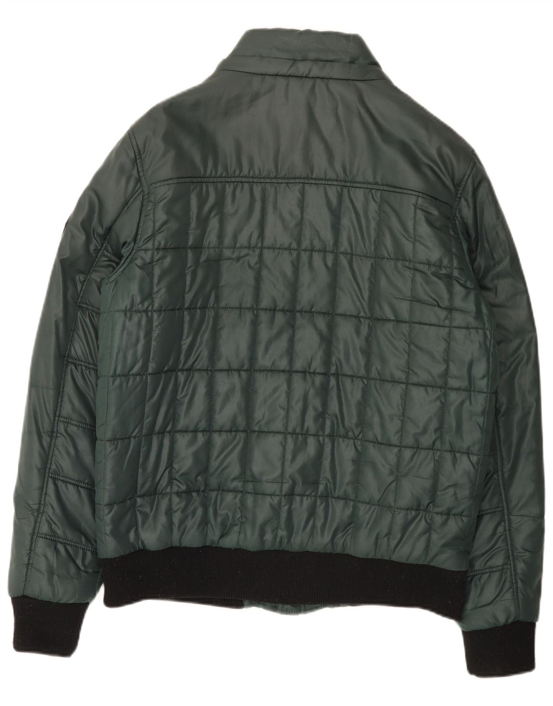 Kenvelo Veste matelassée pour homme UK 40 Large Vert Polyester