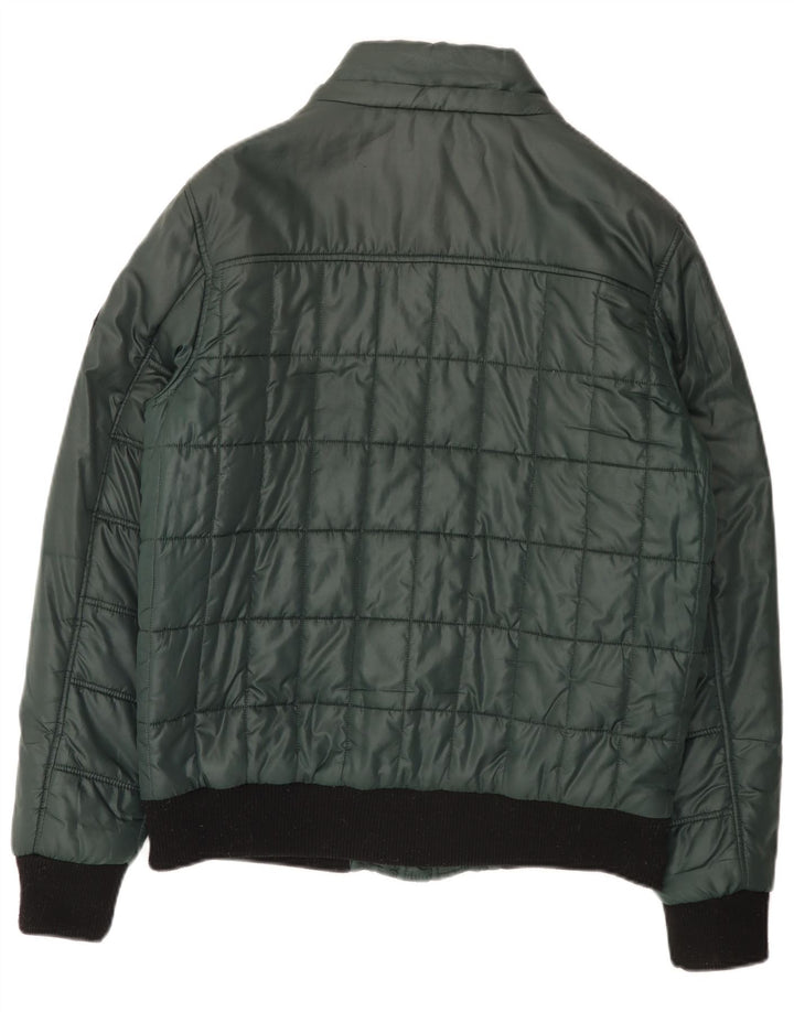Kenvelo Veste matelassée pour homme UK 40 Large Vert Polyester
