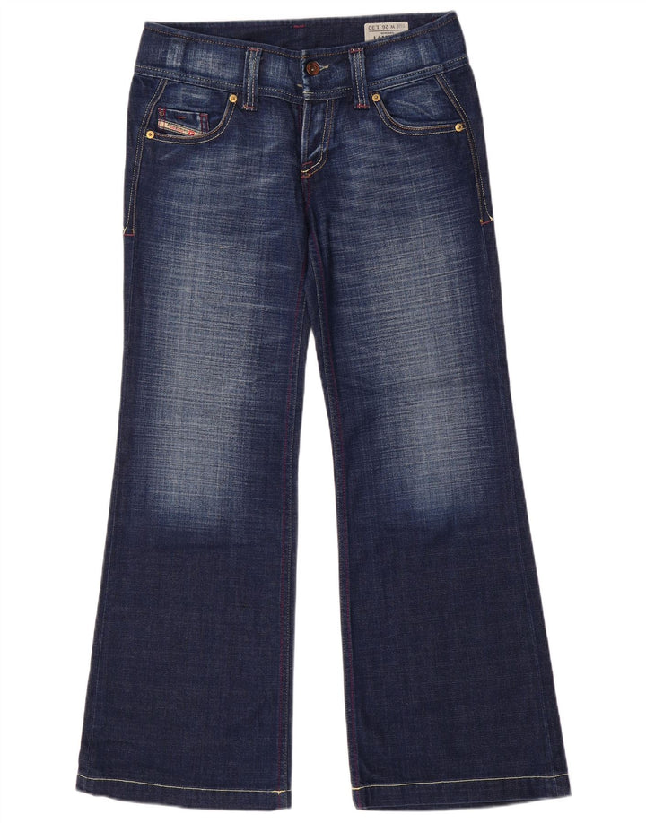 DIESEL Jean Bootcut Femme W26 L29 Bleu Coton