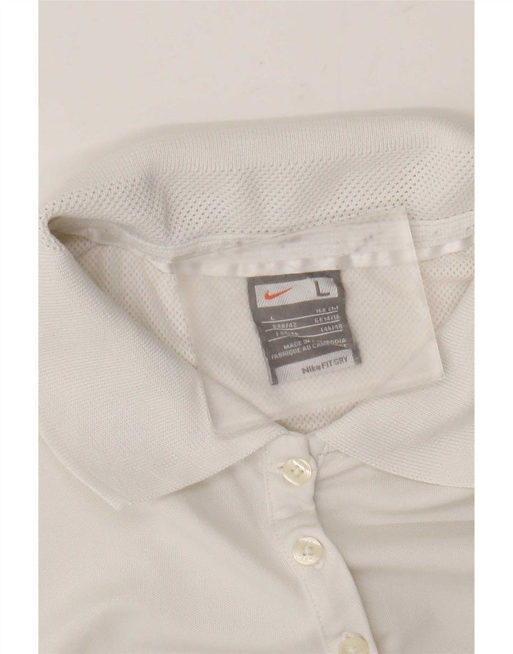 Nike Polo Femme UK 14/16 Grand Blanc