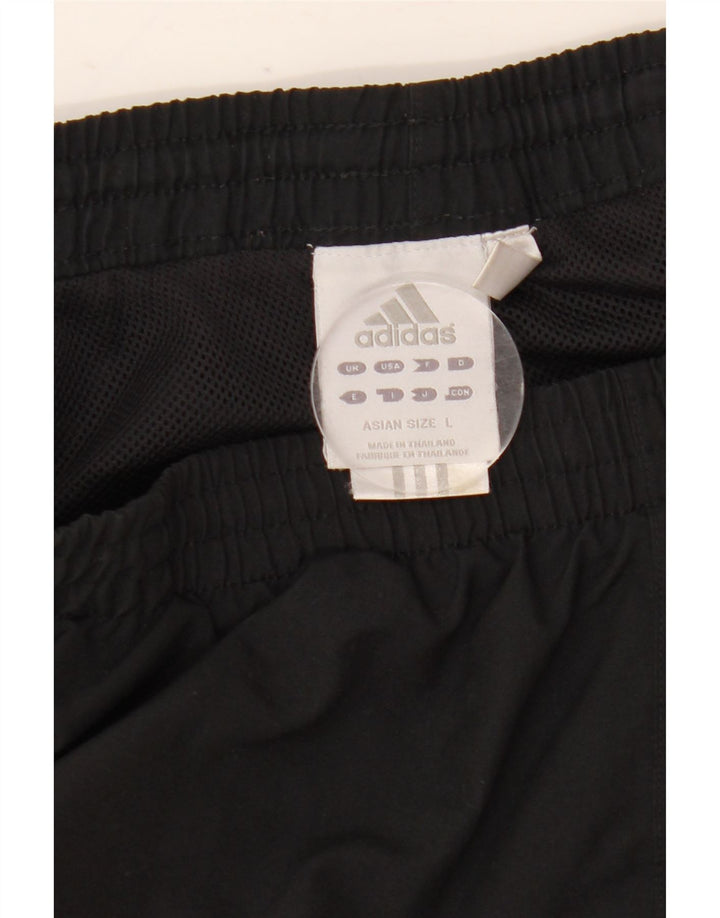 Adidas Pantalon de survêtement pour homme Large Noir Polyester