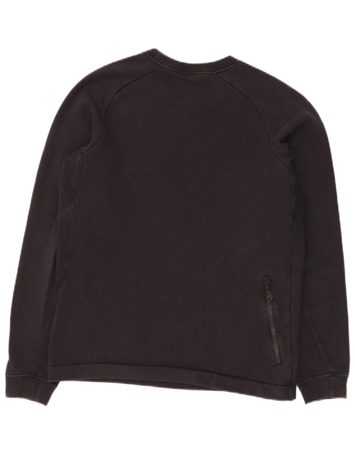 Nike Sweat-shirt pour homme en coton noir Taille S