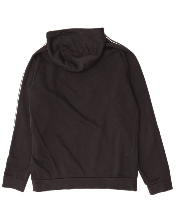 Adidas Pull à capuche pour homme Grand coton noir