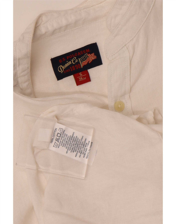 U.S. Polo Assn. Chemise homme taille 39 petit coton blanc