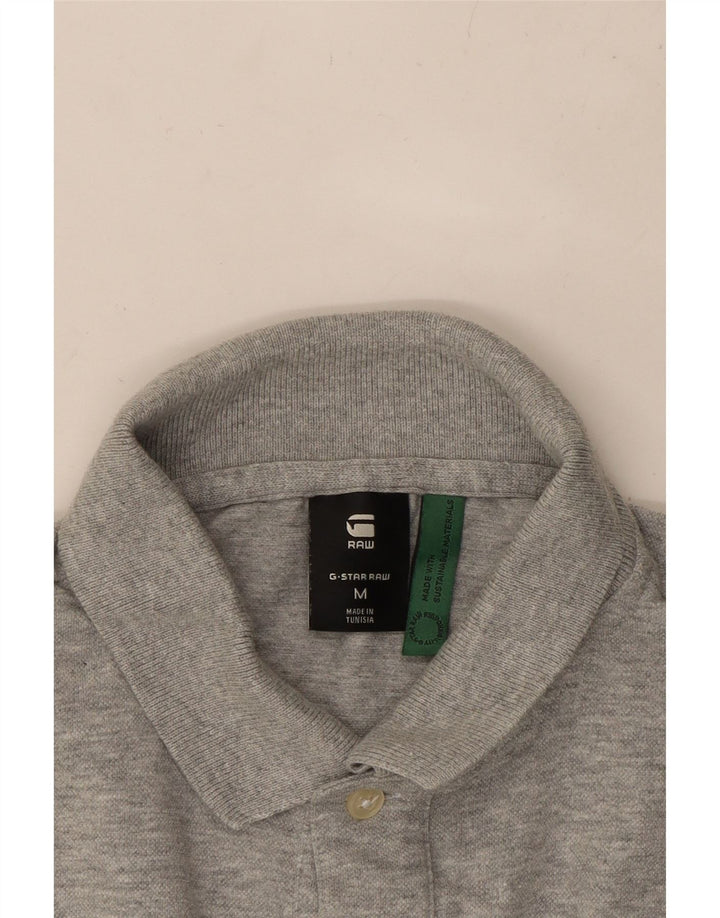 G-STAR Polo Homme Gris Moyen Coton