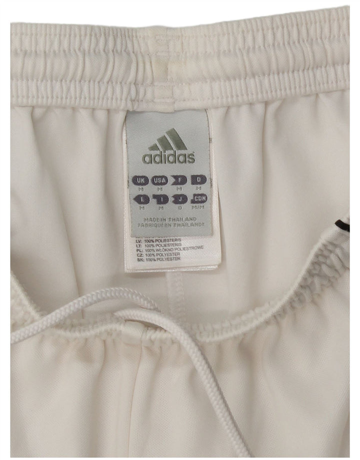 Adidas Short de sport Climalite Homme Blanc Moyen Polyester