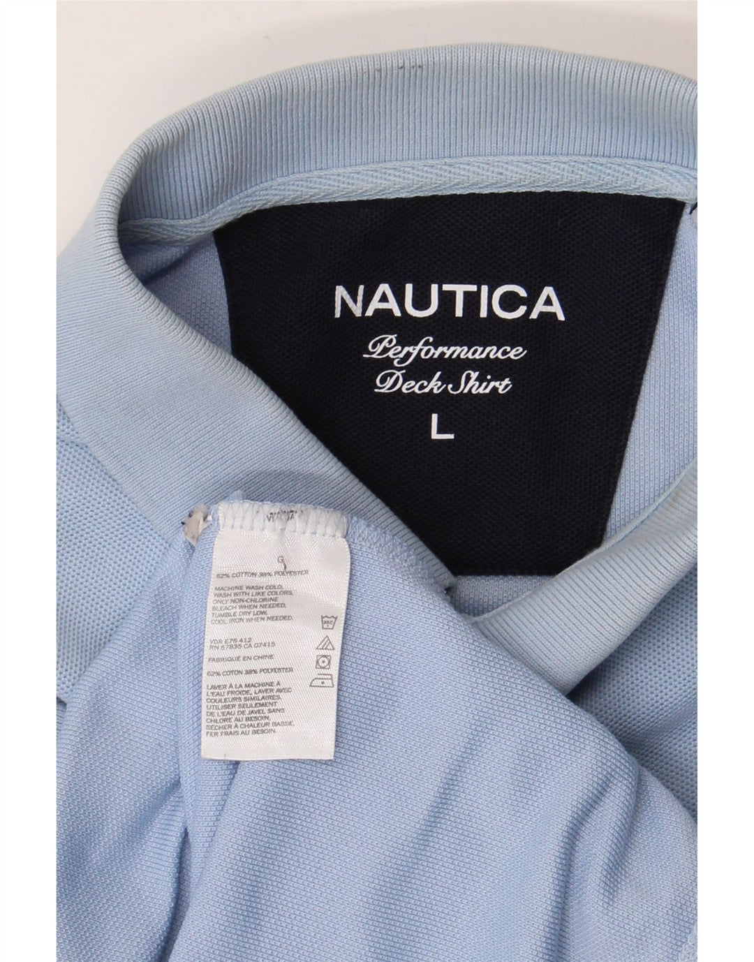 Nautica Polo Homme Grand Bleu Coton