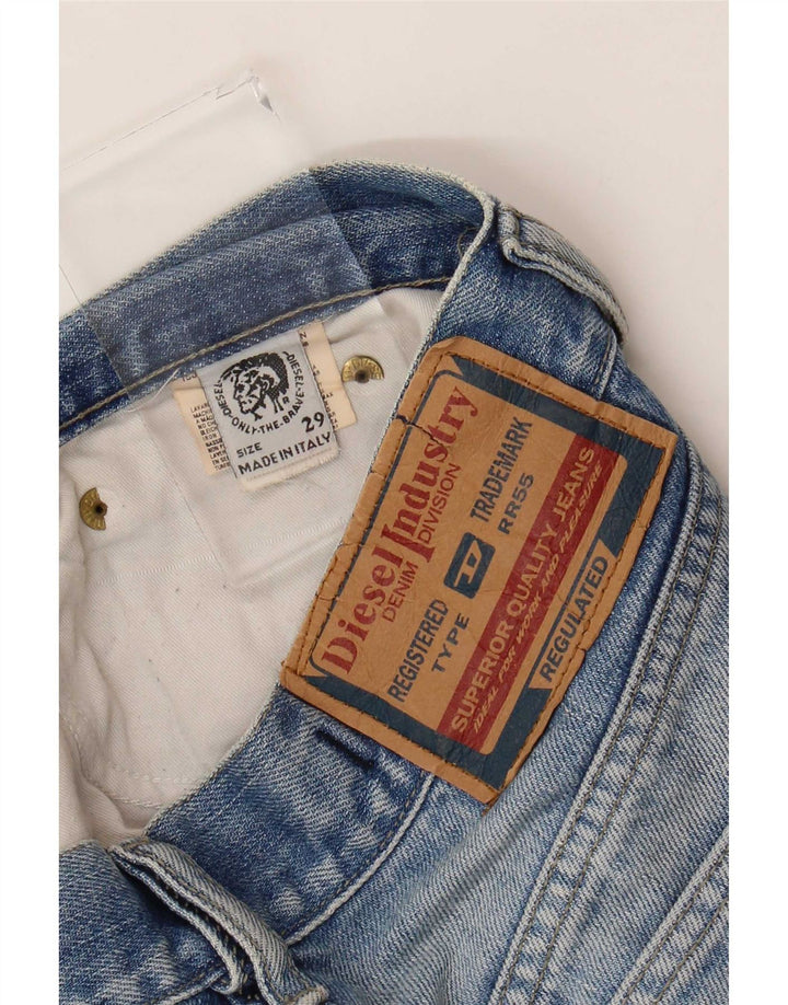 Diesel Jean Droit Homme W29 L30 Bleu Coton