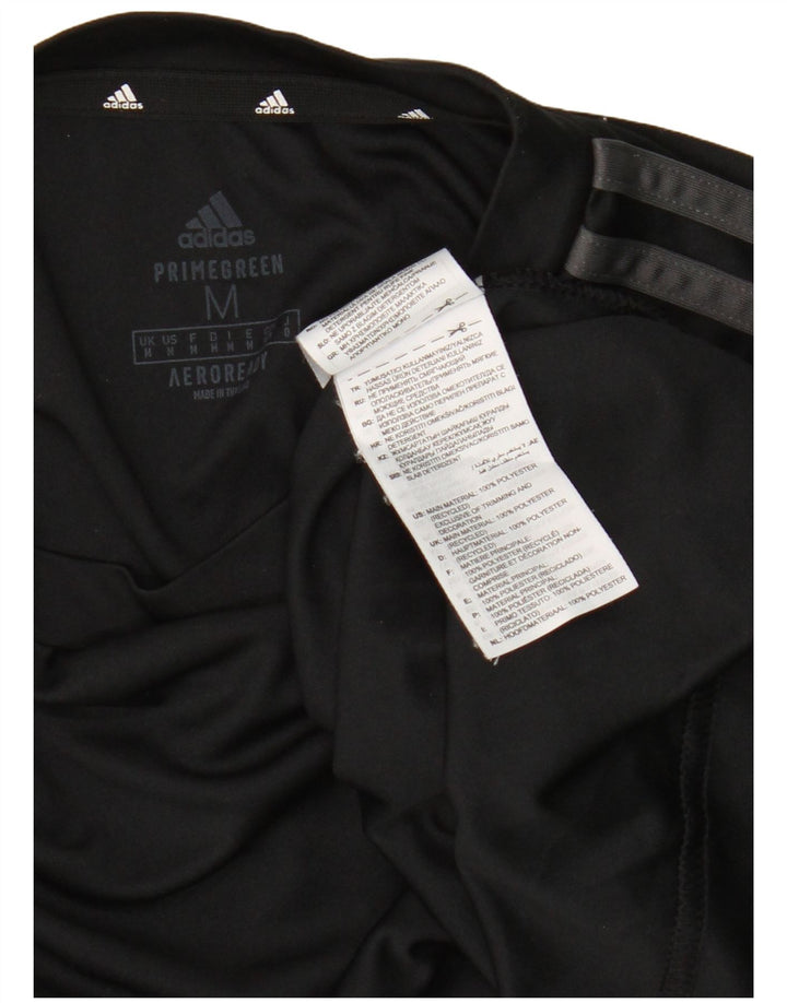 Adidas Hommes Aeroready T-Shirt Top Noir Moyen Polyester