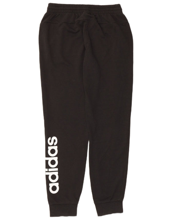ADIDAS Pantalon de survêtement graphique pour femme UK 12/14 Noir moyen