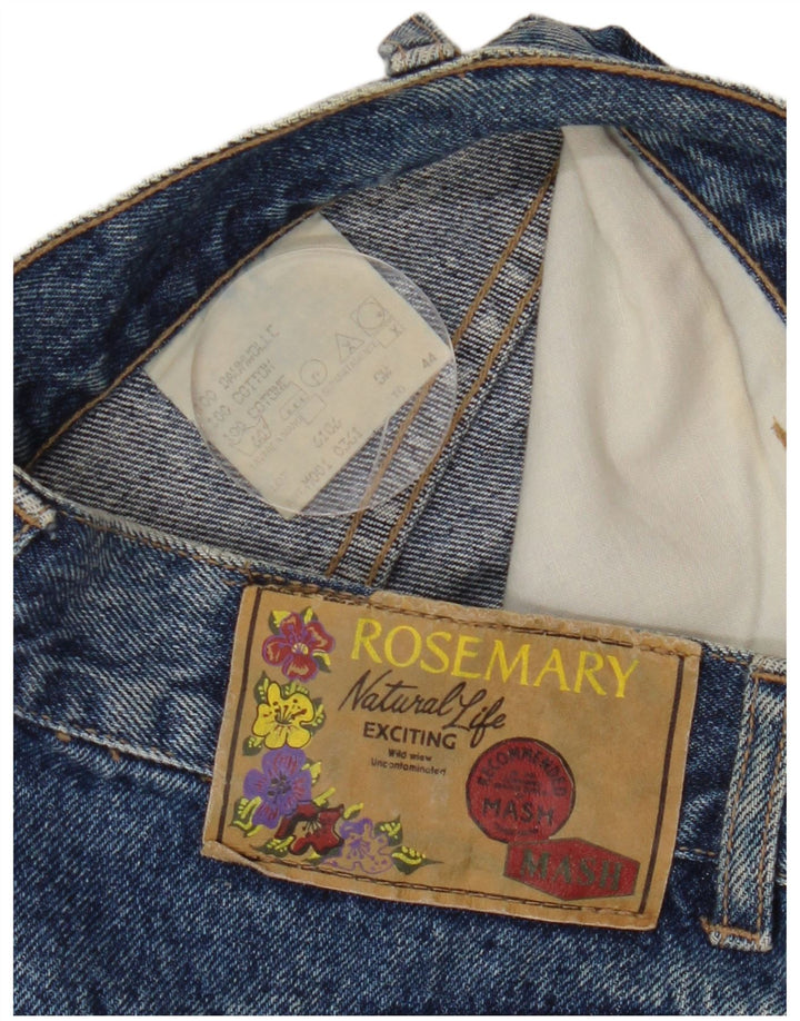 Mash Femme Jupe En Jean Rosemary IT 44 Moyen W27 Bleu Coton