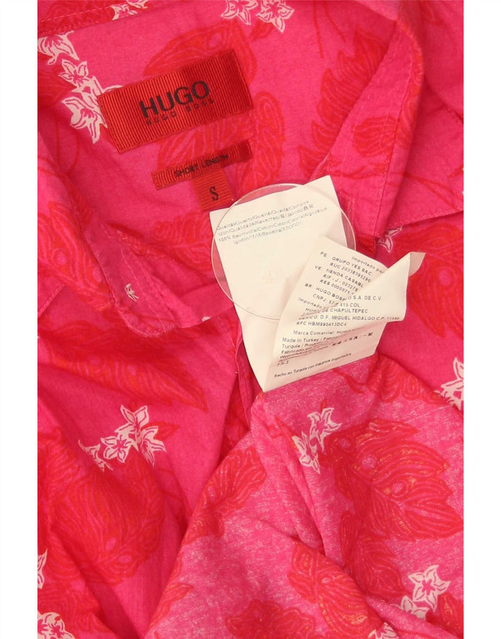 Hugo Boss Chemise Small Rose Floral Coton Homme
