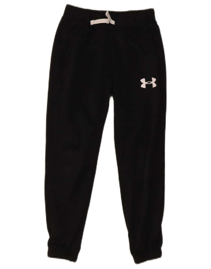 Under Armour Pantalon de Survêtement Garçon 9-10 Ans Noir Moyen