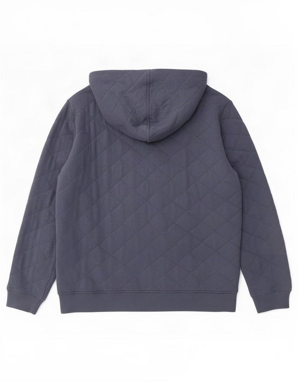Fat Face Pull à capuche zippé pour homme en coton bleu marine Taille L