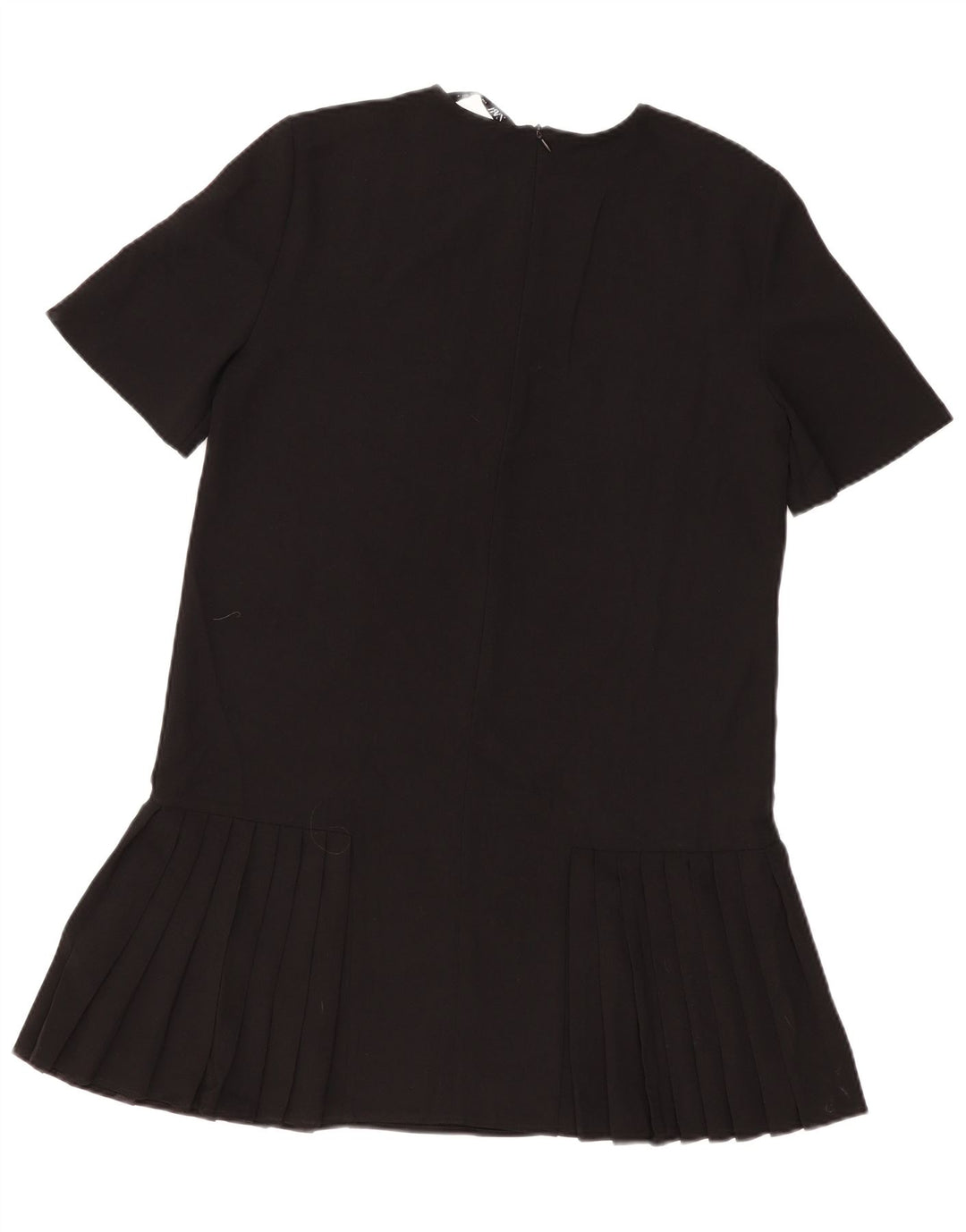 ZARA Robe basique pour femme UK 42 Noir moyen
