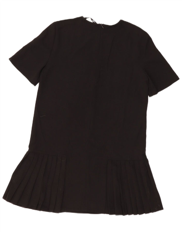 ZARA Robe basique pour femme UK 42 Noir moyen