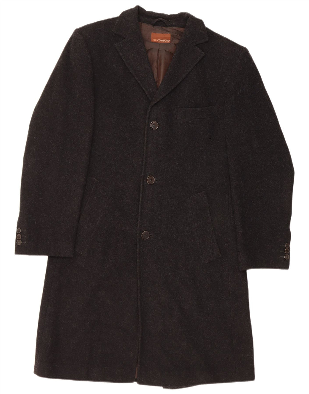 Marks & Spencer Manteau pour homme UK 36 Petite laine grise