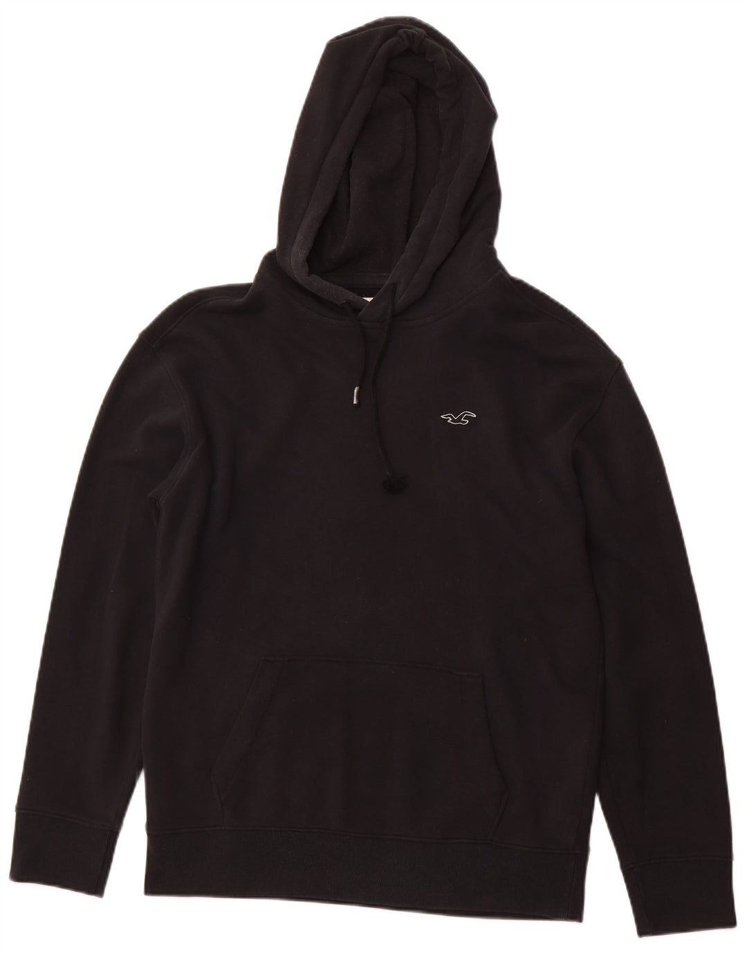 HOLLISTER Pull à capuche pour homme Small Noir Coton