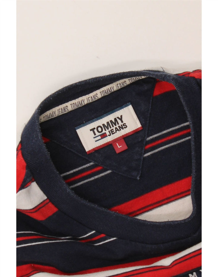 Tommy Hilfiger T-Shirt Homme Haut Large Bleu Marine
