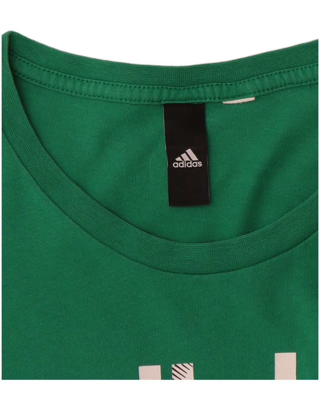 Adidas T-Shirt Graphique Homme Vert Moyen