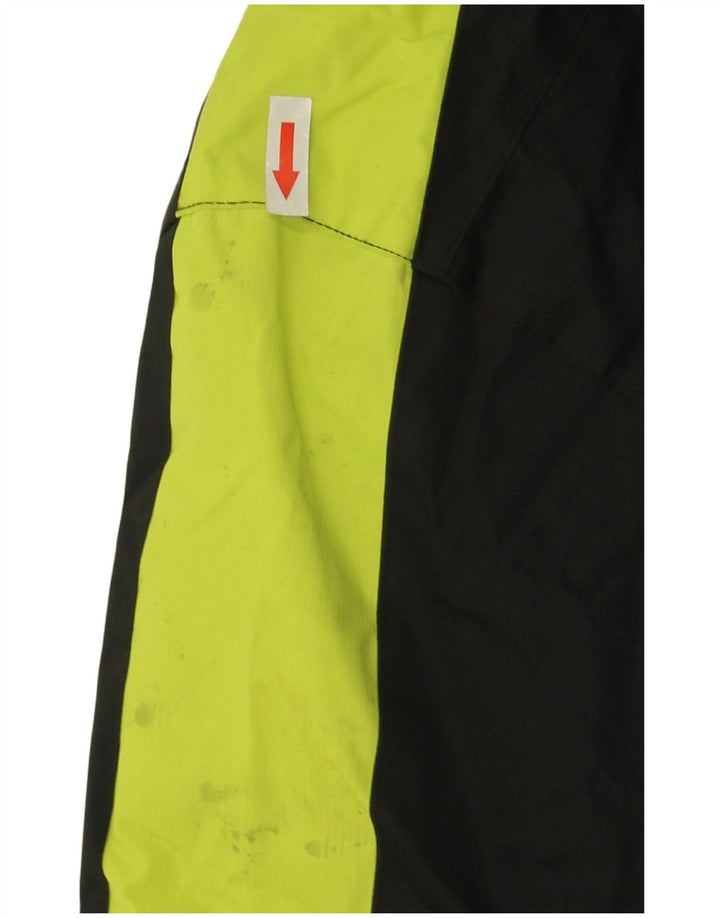 Mountain Warehouse Veste coupe-vent pour garçon 12-13 ans Noir Colourblock