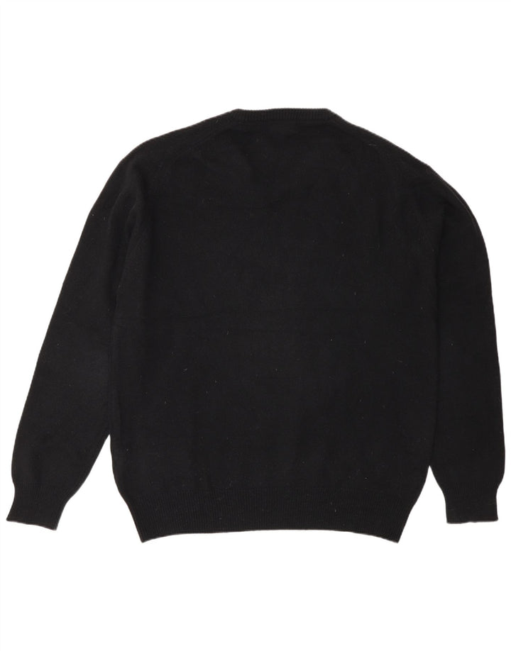 Kappa Pull Col V Homme XL Laine Noir